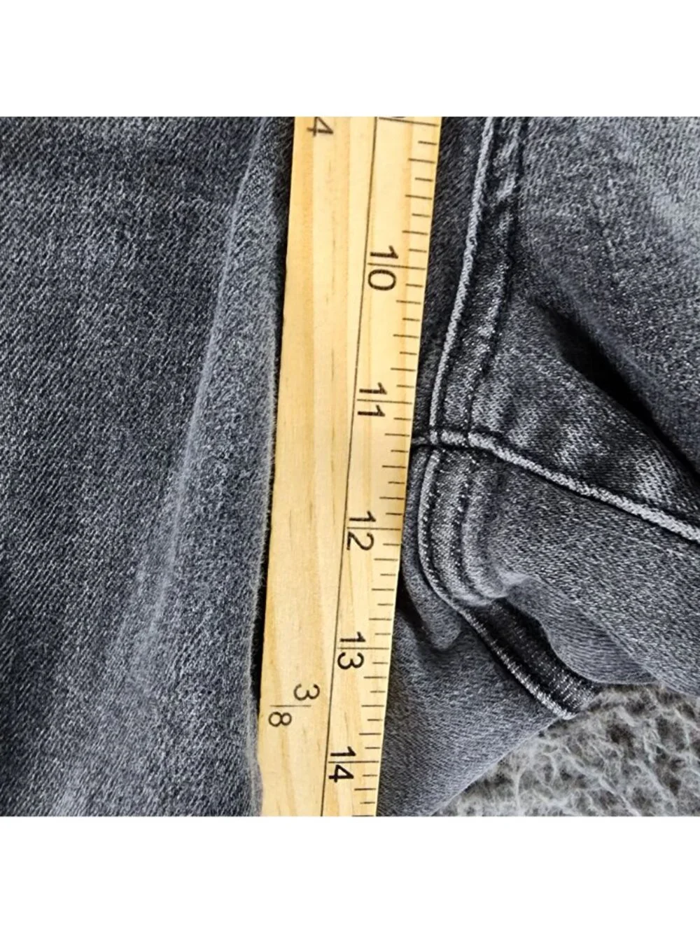 Judy Blue Jeans Womens 22W Gray Skinny Fit Button Fly Stretch Denim *Read*